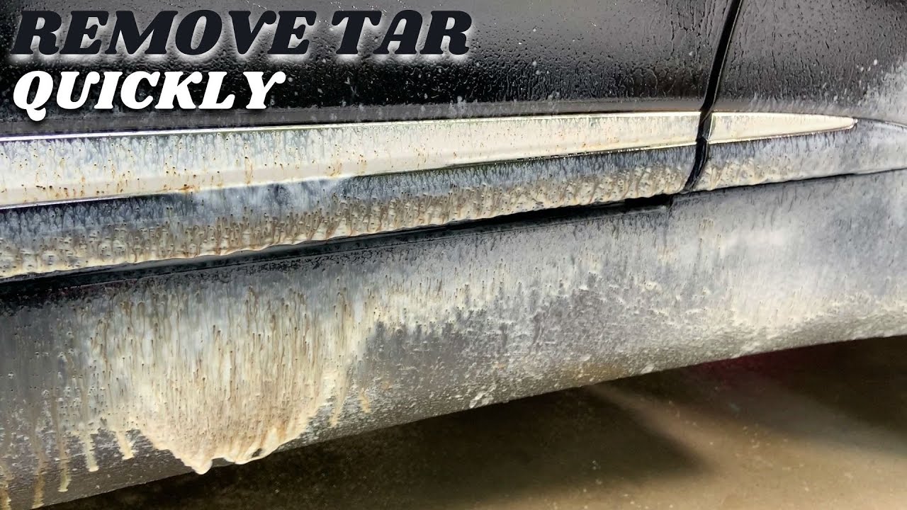 Melt And Remove Tar From Your Car With This One Product