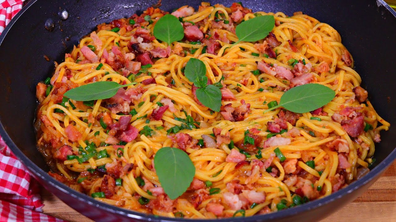 A MELHOR MACARRONADA FÁCIL E DELICIOSA FEITA EM POUCOS MINUTOS | MACARRÃO DE DOMINGO
