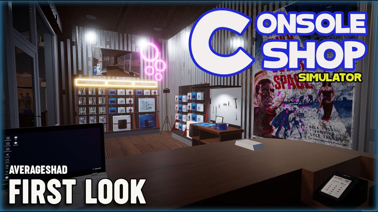 Console Shop Simulator | DEMO | First Look