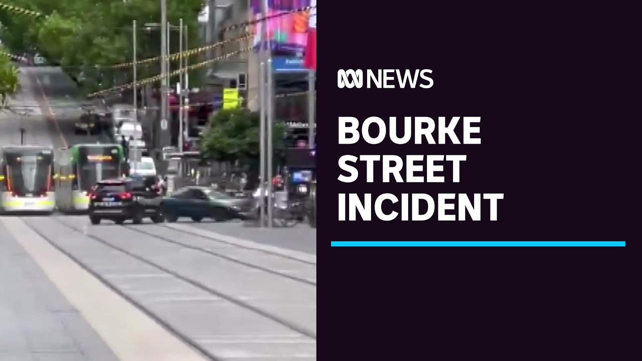 Police 'confident' they will catch driver and passenger who sped down Bourke Street Mall | ABC News