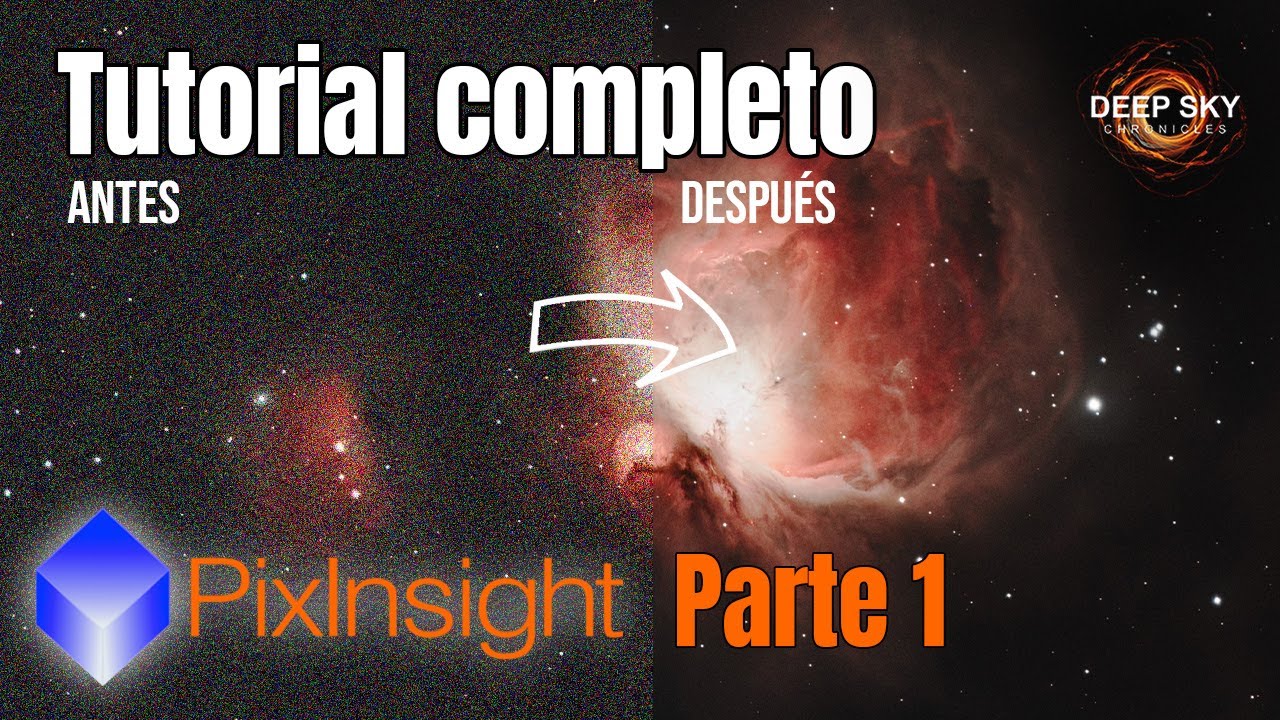 PixInsight, instalacion y proceso completo de imagen - PARTE 1/2