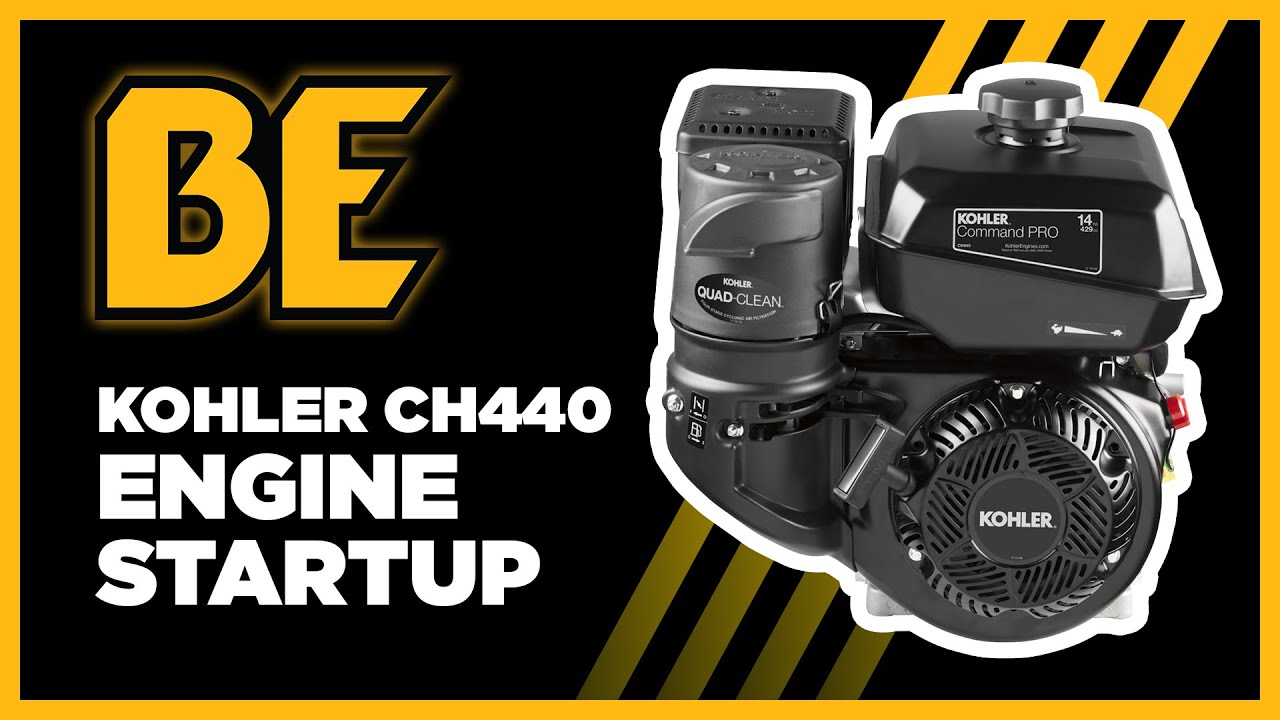 How To Start A Kohler CH440 Engine Pressure Washer