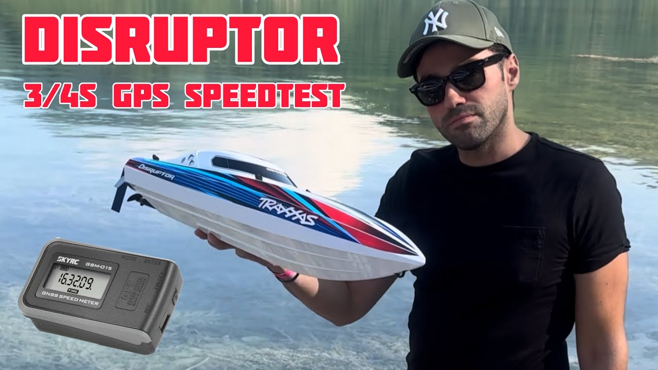 Traxxas Disruptor GPS speedtest 3/4s Stock