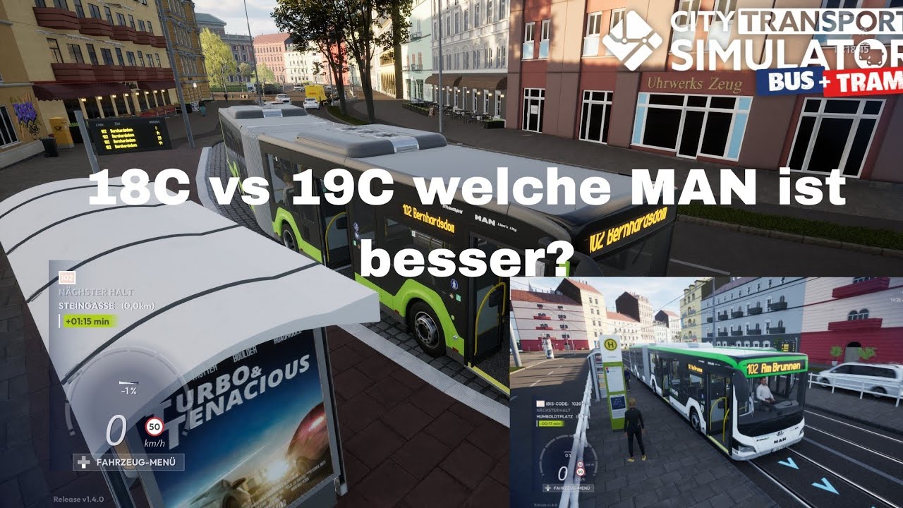 City Transport Simulator Bus live 18C vs 19C welcher ist besser #07