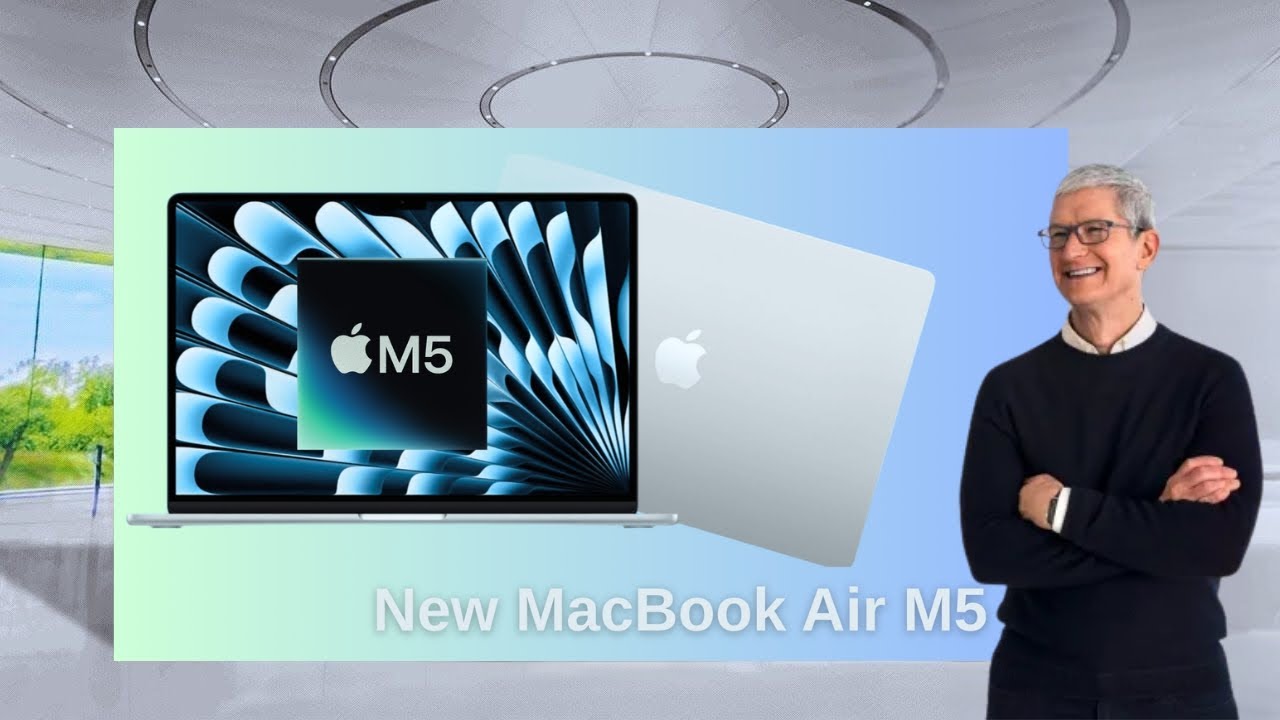 MacBook Air M5 выглядит ПОТРЯСАЮЩЕ &mdash; обновление превзошло все ожидания!
