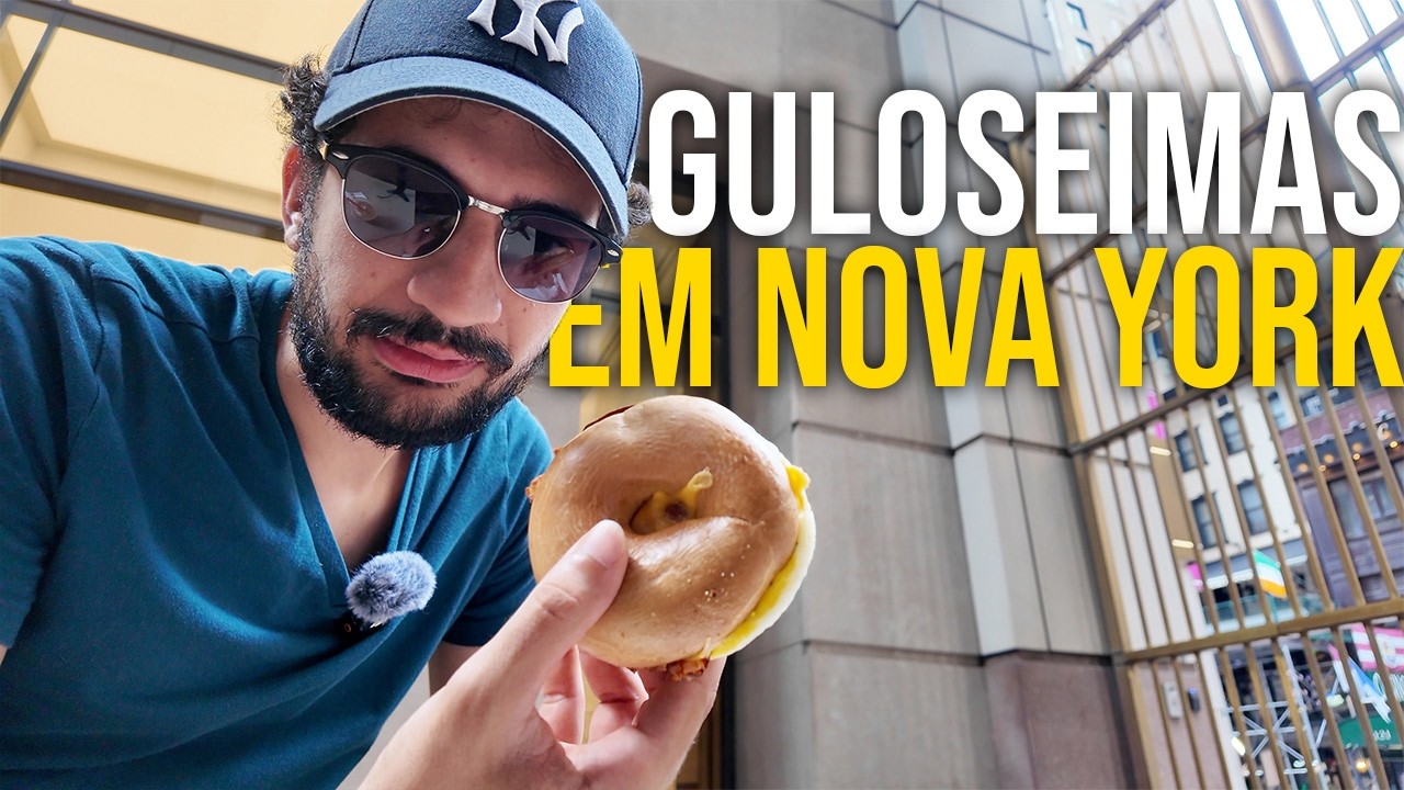 Tudo que eu como em um dia em Nova York
