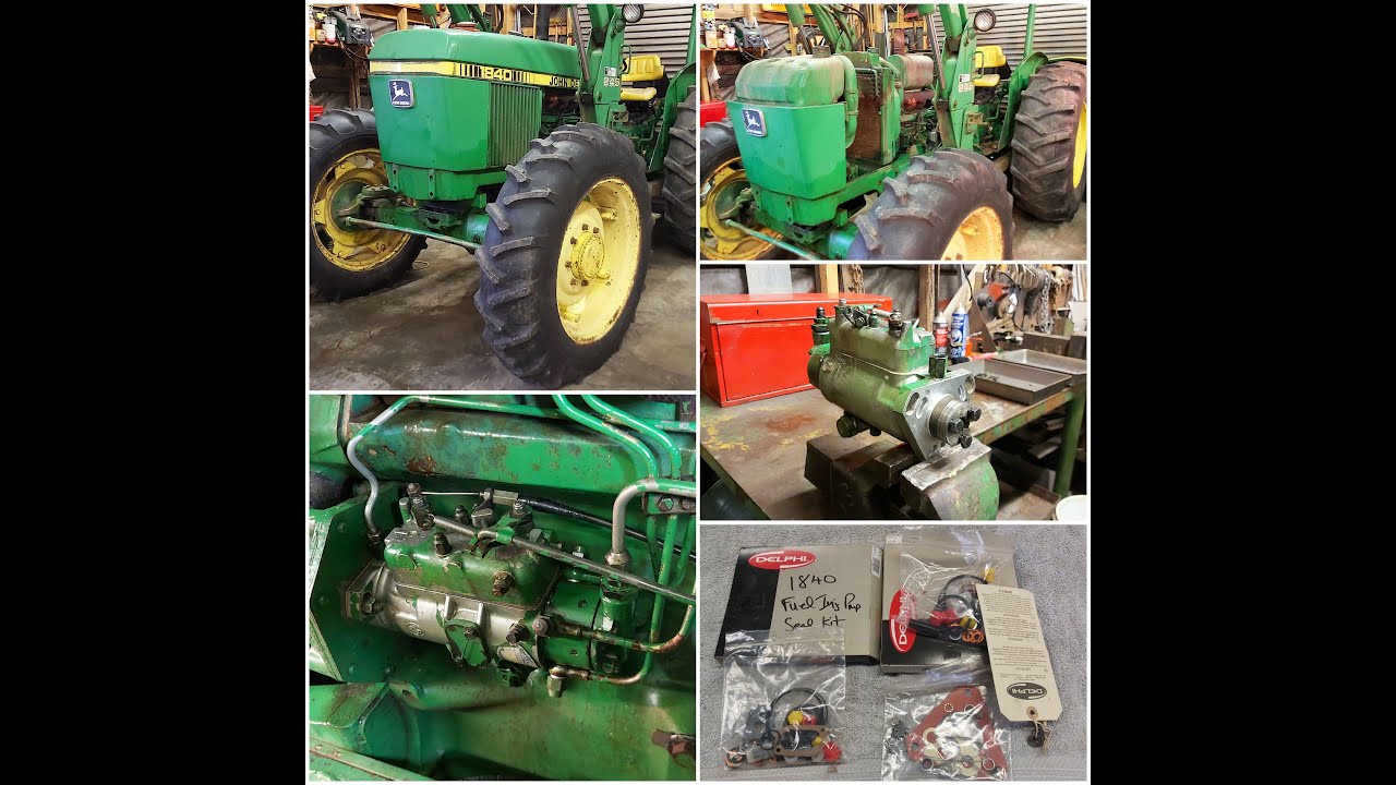 Топливный насос высокого давления John Deere/CAV и другие ремонтные работы для тракторов. Часть I.