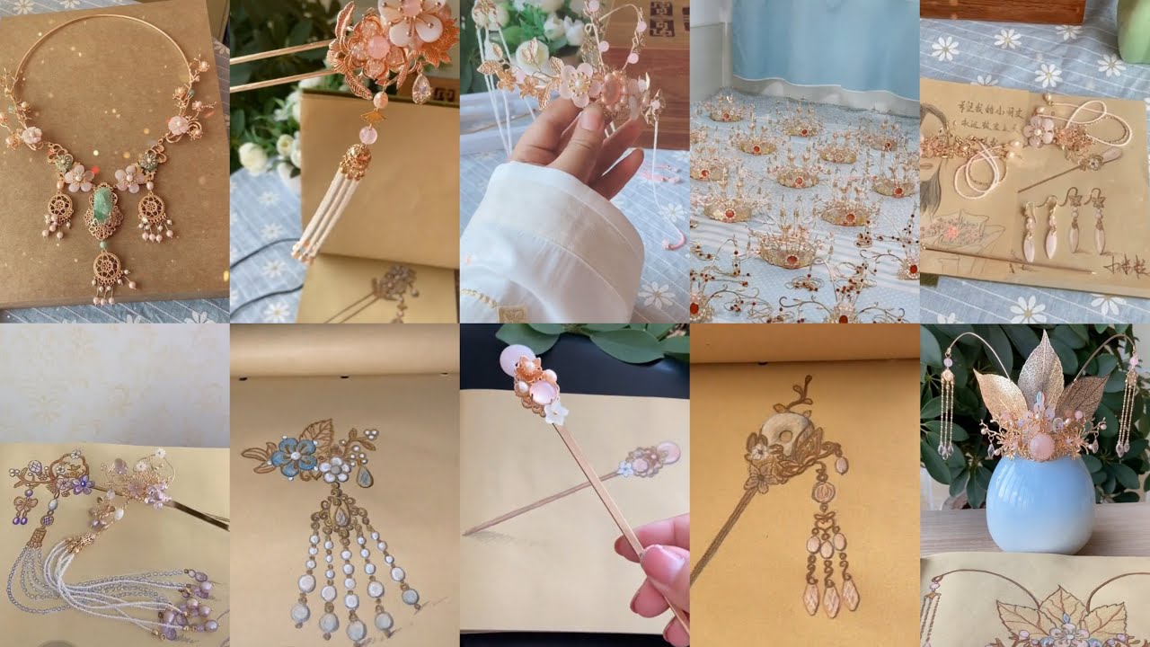 Cùng ngắm trang sức cổ trang Trung Quốc| let see Chinese ancient jewelry - Nhã Di Các