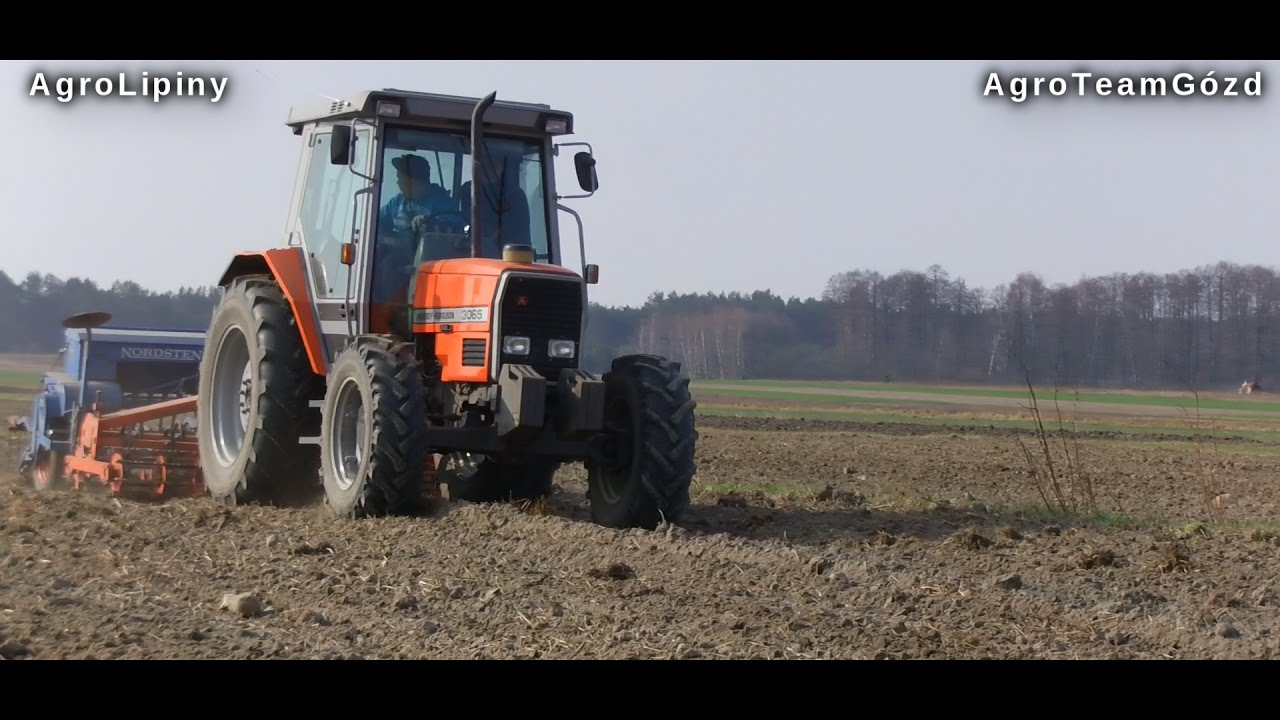 ☆Massey Ferguson3060 z Agregatem Uprawowo-Siewnym 3m 2017 ☆ AgroLipiny