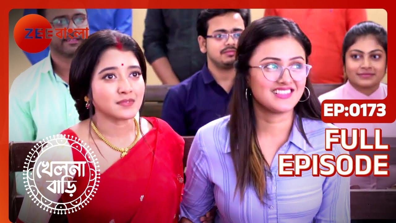 Khelna Bari - Bangla TV Serial - Full Ep 173 - Indrajit Lahiri, Mitul Pal, Googly - Zee Bangla
