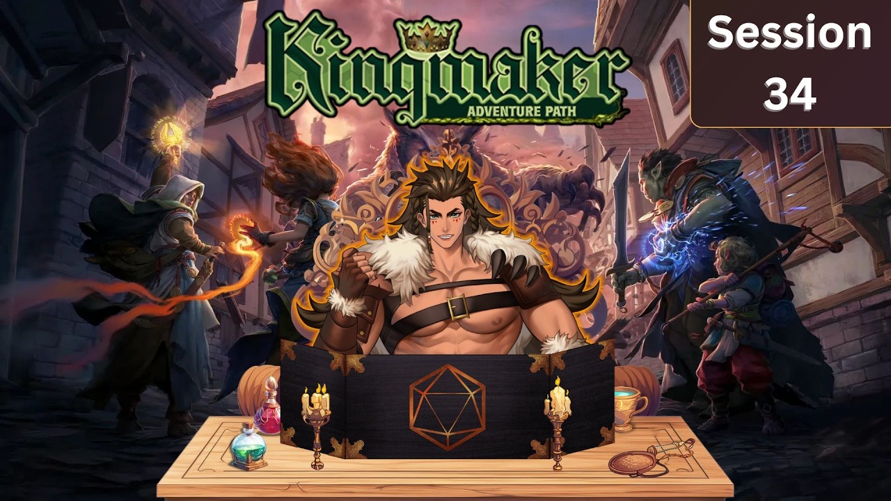 【Pathfinder: Kingmaker】Session 34 - ⛓Forged alliances -- The hunt for the giant Owlbear begins!🔥