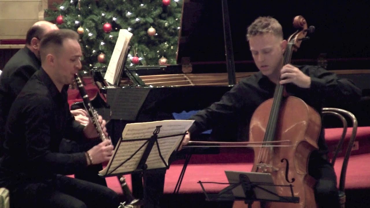 Brahms Trio Dec 2018 Op.114 for Clarinet , Piano & Cello