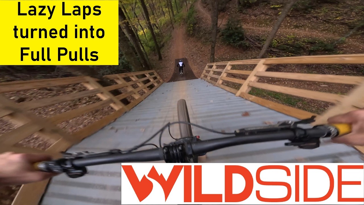 Fall Laps at Wildside, Ravens Revenge leafy lap and chasing Lincoln