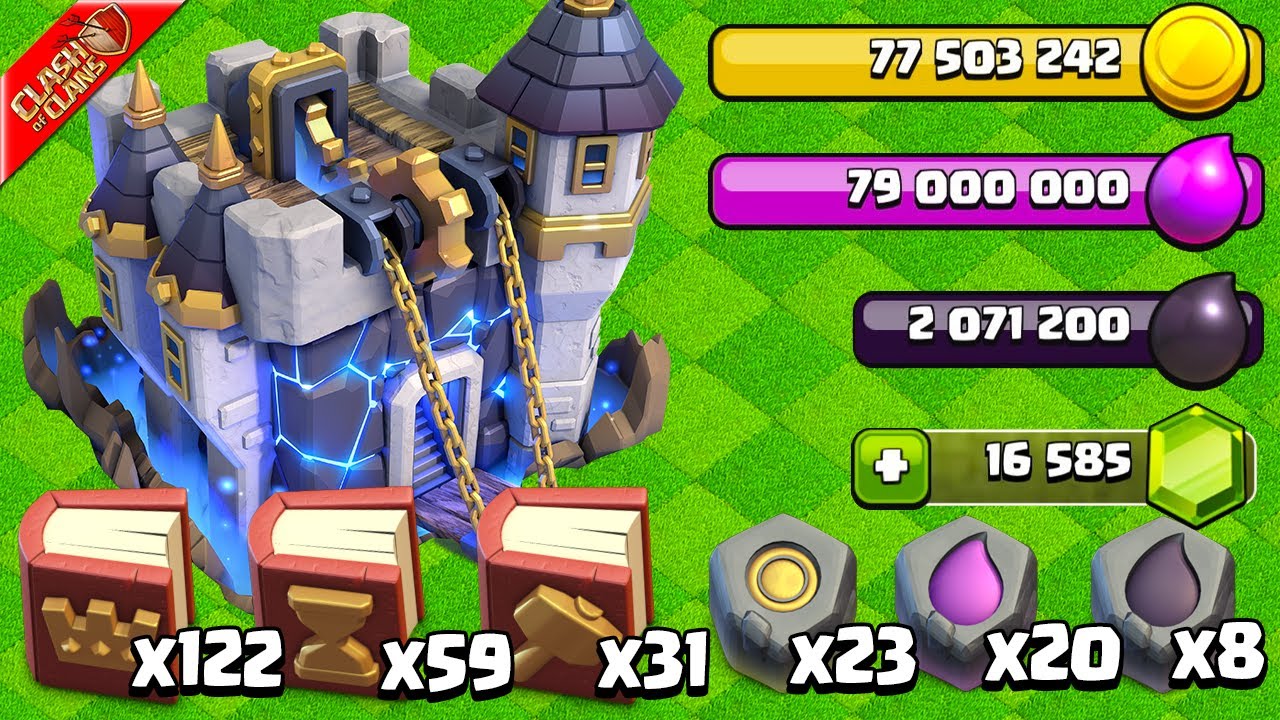 БЕЗУМНЫЕ РАСХОДЫ И АКЦИЯ НА УЛУЧШЕНИЯ TH18! (Clash of Clans)