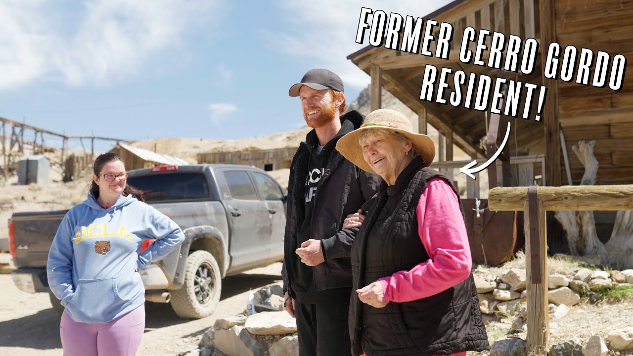 She Lived At Cerro Gordo In The 1940s!