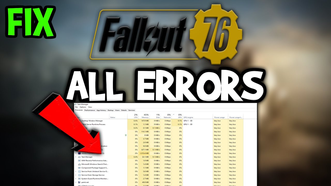 Fallout 76 &ndash; How to Fix All Errors &ndash; Complete Tutorial