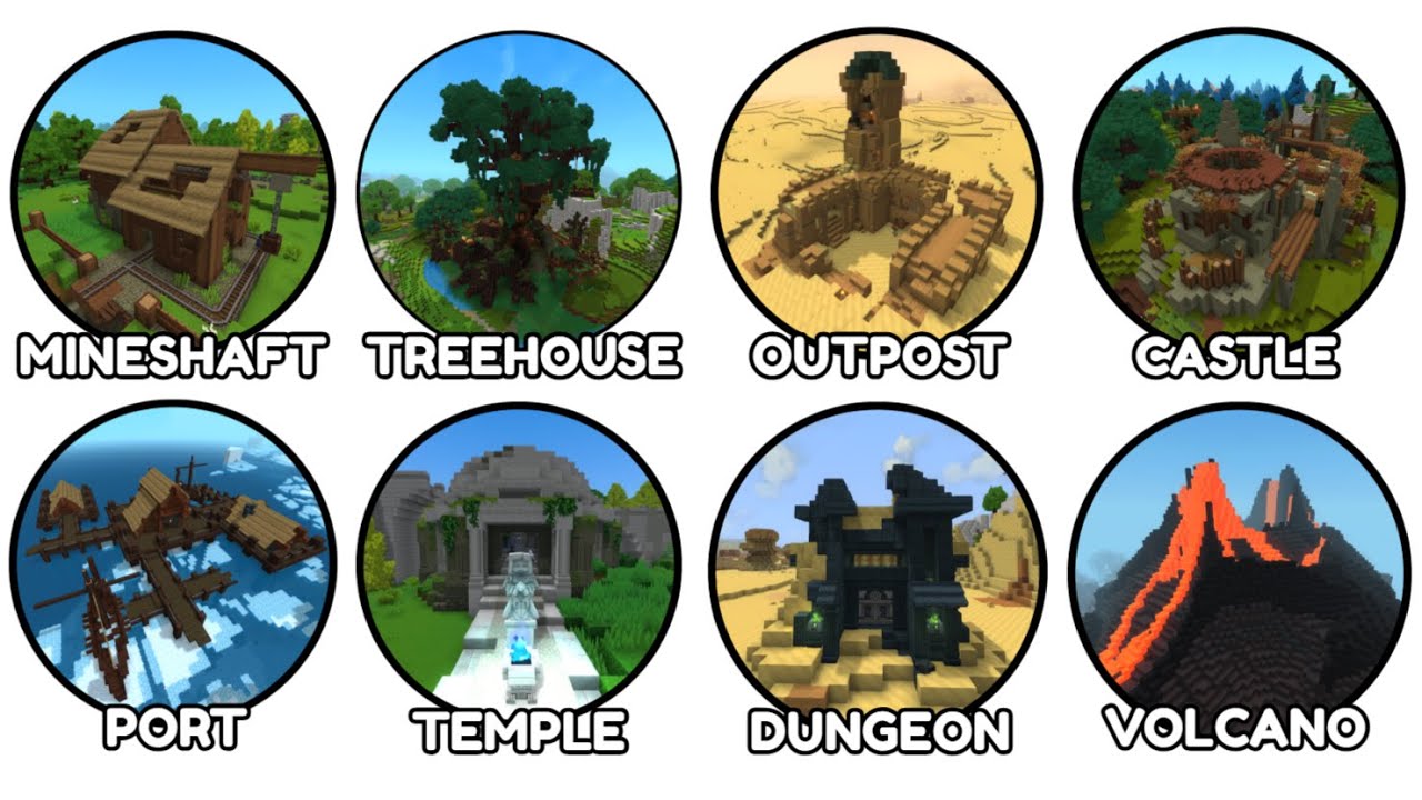 HYTALE - ALL 34 STRUCTURES