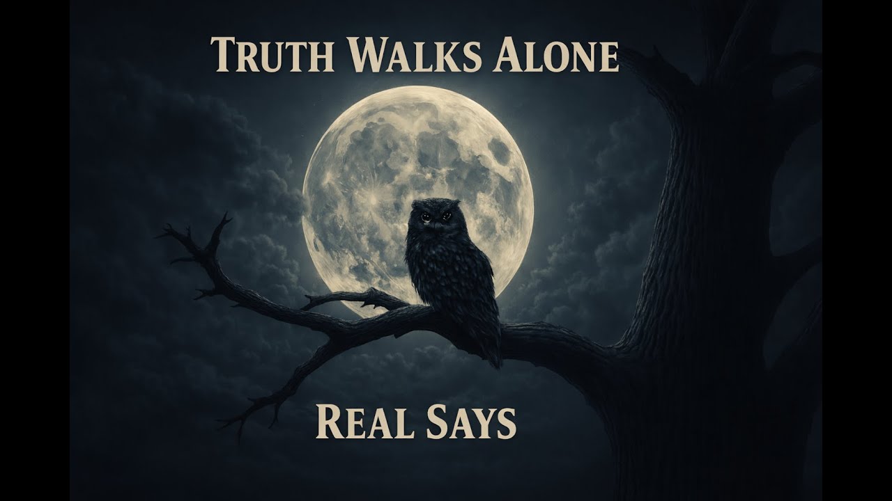 Real Says – Truth Walks Alone