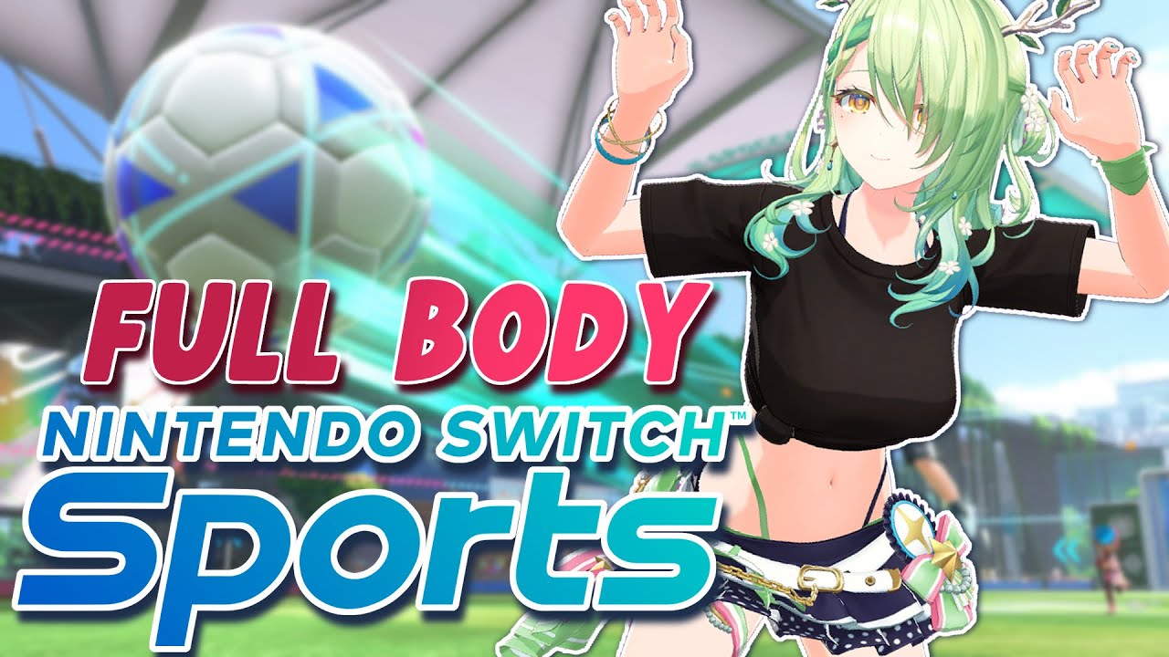 【Nintendo Switch Sports】 Kirin plays switch sports with FULL BODY 3D! #mocopi