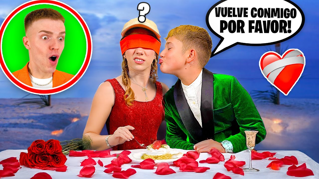 HICE UNA CITA A CIEGAS PARA MI HERMANO PEQUEÑO Y SU EX NOVIA... SE RECONCILIAN?