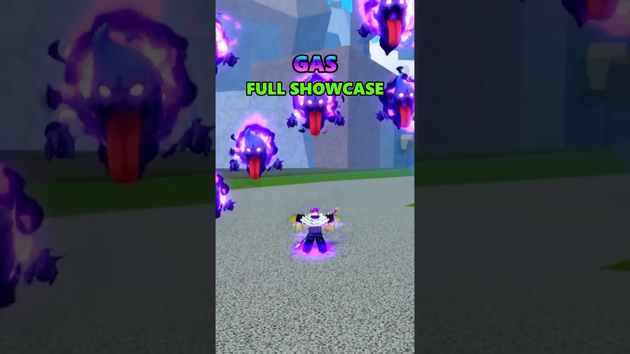 New GAS Fruit Showcase!🔥 #roblox #bloxfruits