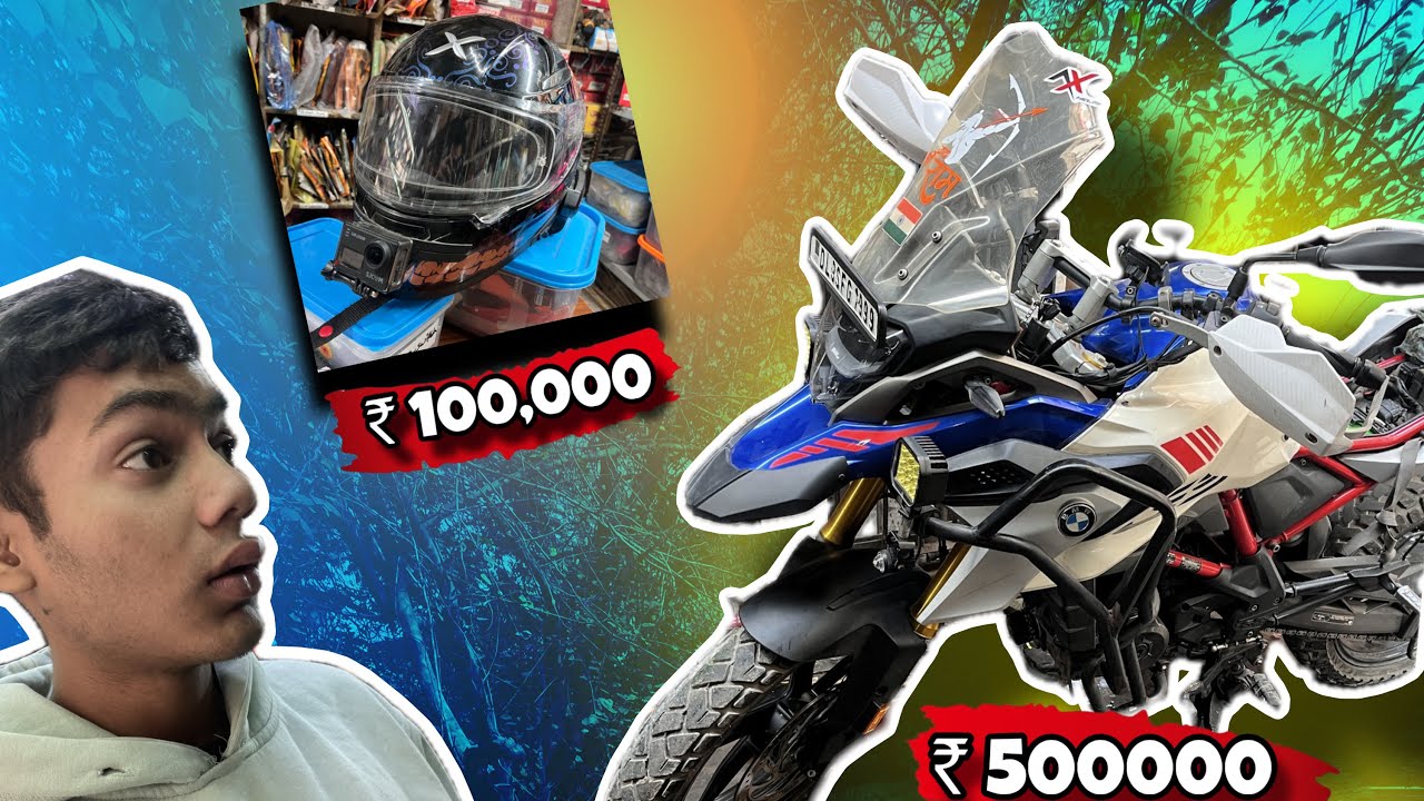 5 lakh ki bike  😱 ki Service Ho Rahi Hai 