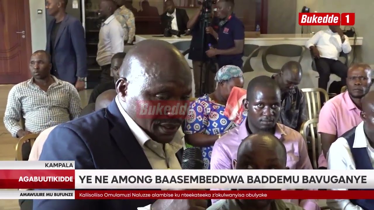 Omumyuka wa Sipiika Thomas Tayebwa yeebazizza abakulu mu kibiina ki NRM olw'okumuwandako eddusu