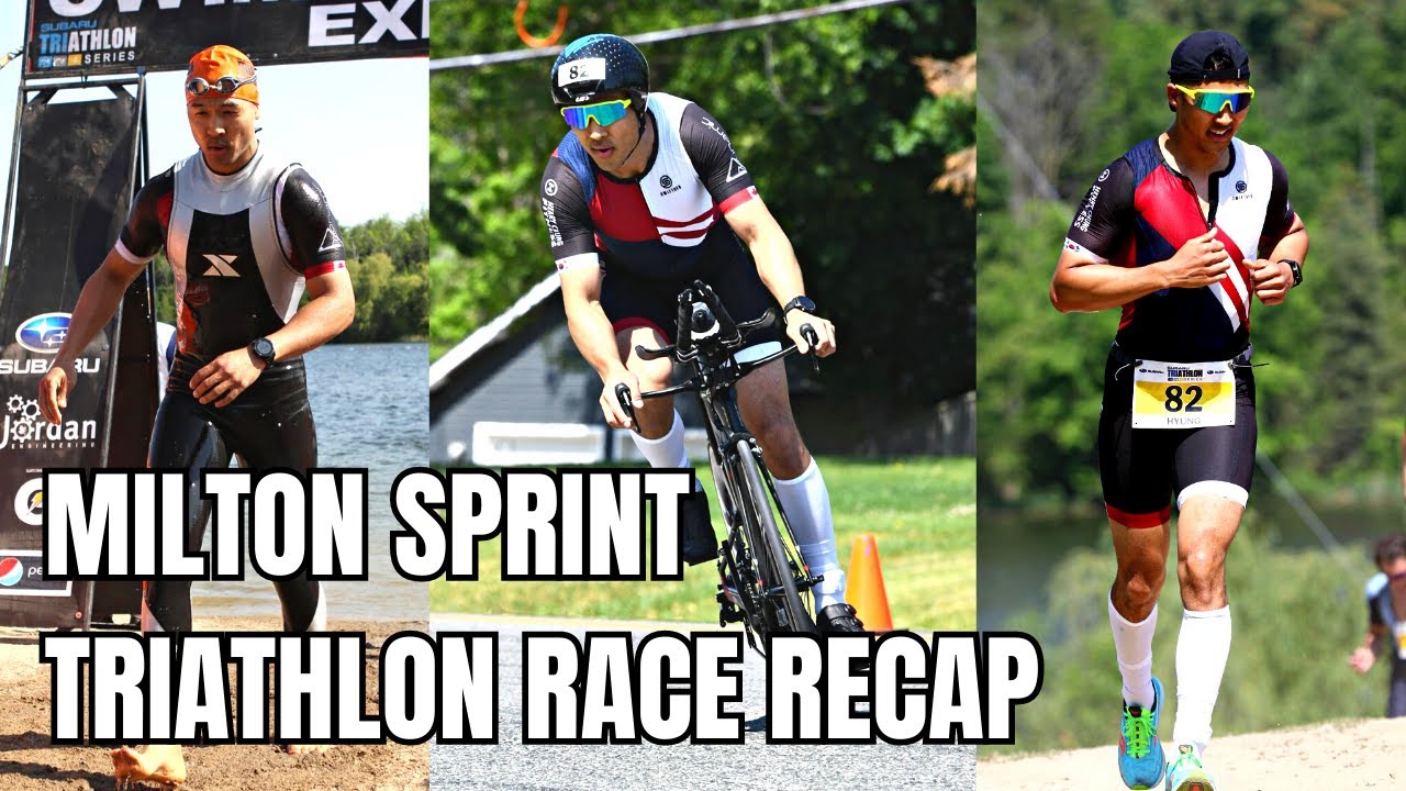 My First Triathlon of 2023 - Subaru Milton Sprint Triathlon Race Recap