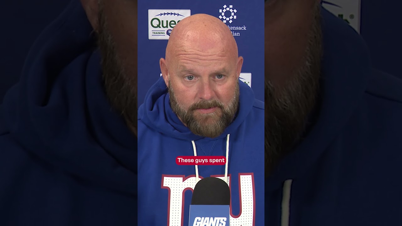 Coach Daboll provides update on Cam Skattebo 