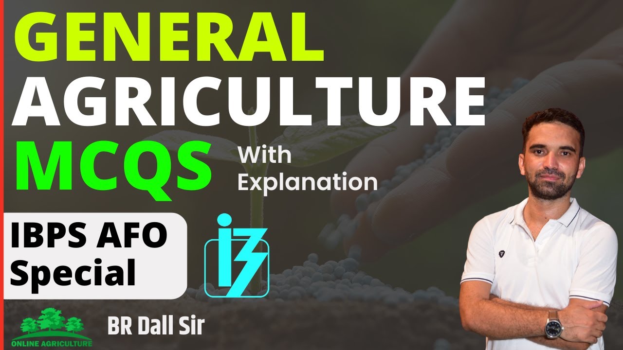 IBPS AFO 2023 | Most Important Questions of General Agriculture | #ibpsafo #agriculturefieldofficer