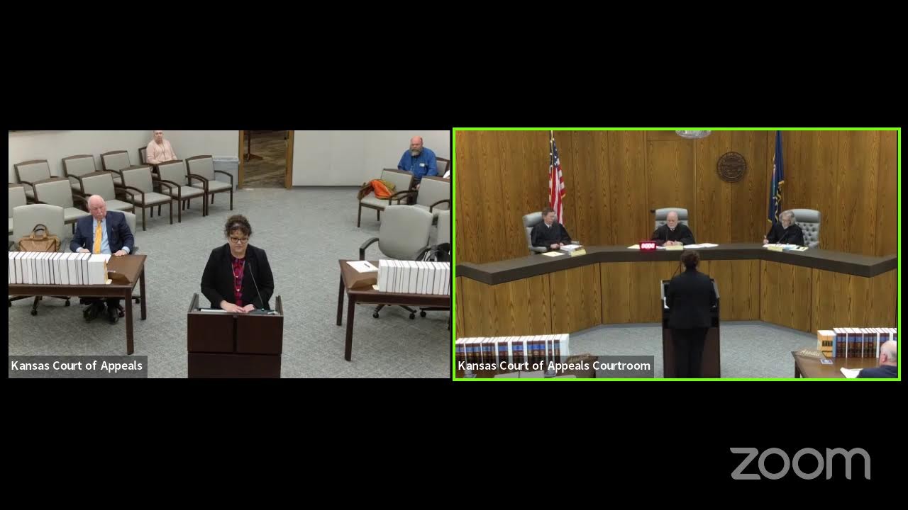 Kansas Court of Appeals' Oral Arguments - January 6, 2026 at 1:30 p.m.