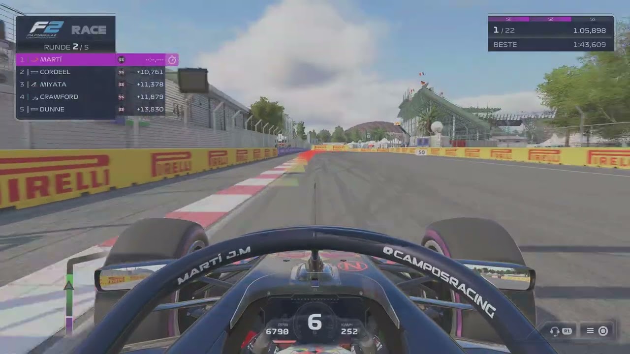 F2 RED BULL RACING Marti MAP Mexiko 🏎️🎮