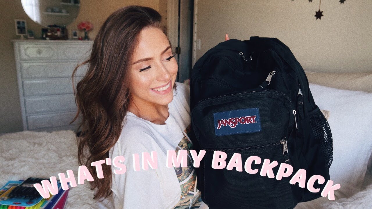 WHAT'S IN MY COLLEGE BACKPACK + SCHOOL SUPPLIES HAUL | 2019