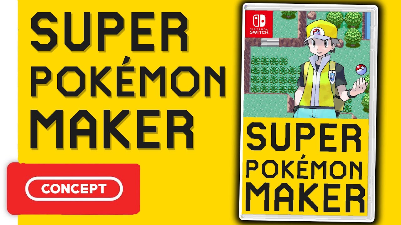 Pok&eacute;mon Maker Reveal Trailer | Nintendo Switch Game Concept