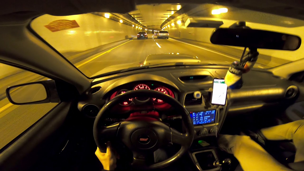 2005 Subaru WRX STi | Night Drive POV | Boxer rumble exhaust sounds!!