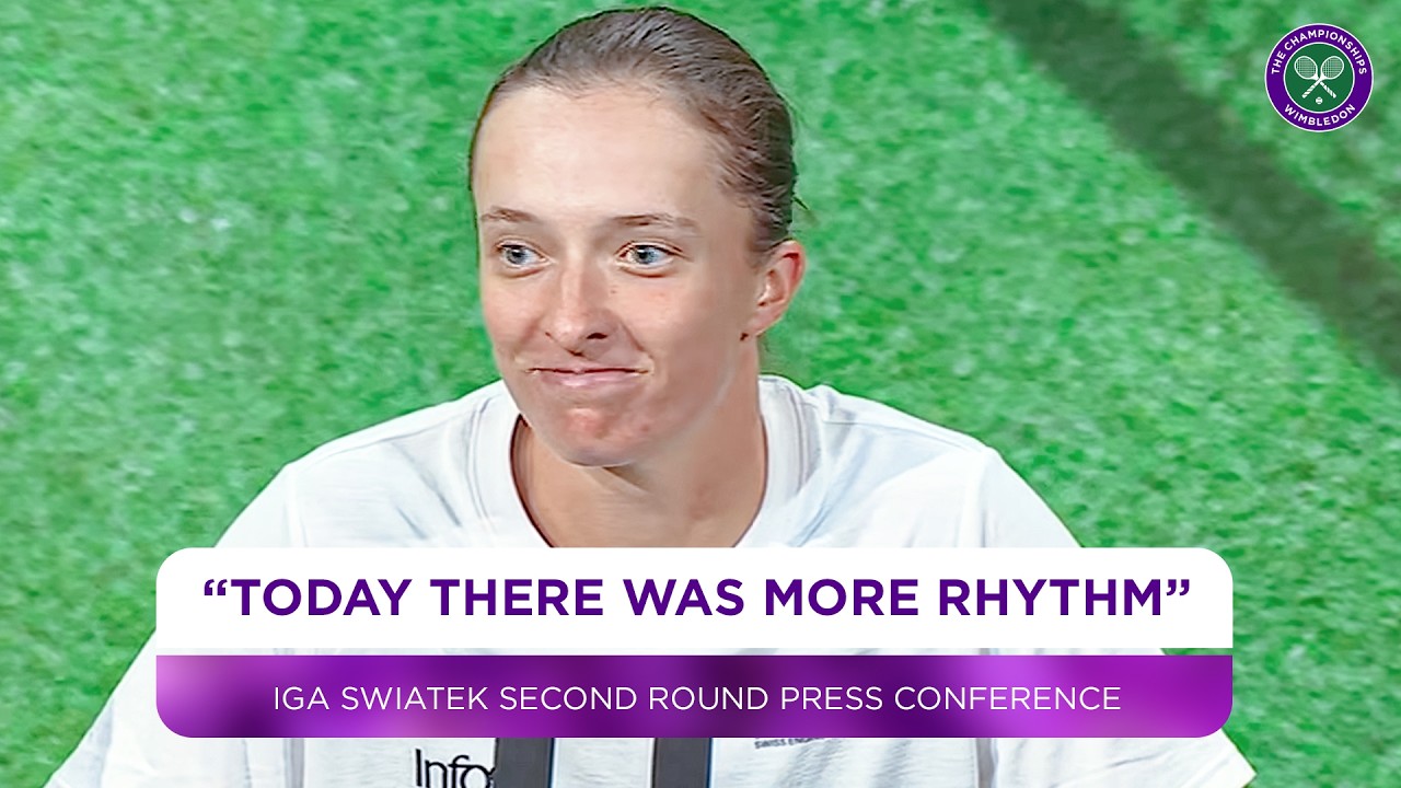 Iga Swiatek reflects on her opening two matches | Second Round Press Conference | Wimbledon 2026