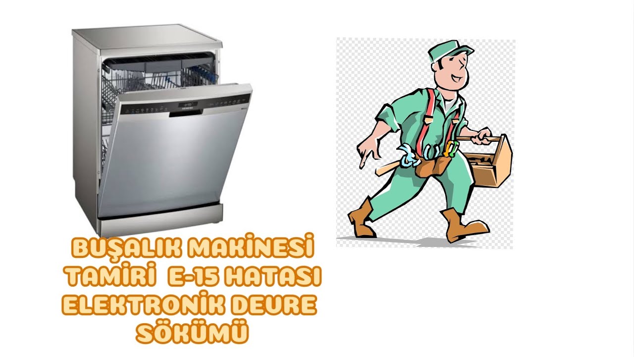 SİEMENS İQ500 BULAŞIK MAKİNESİ ELEKTRONİK KART TAMİRİ