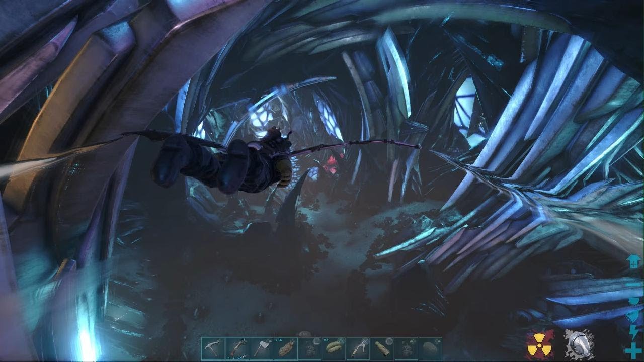 [ARK ABERRATION ] 簡単!?青オベリスクに行ってきた！帰還はマナガルム使用！