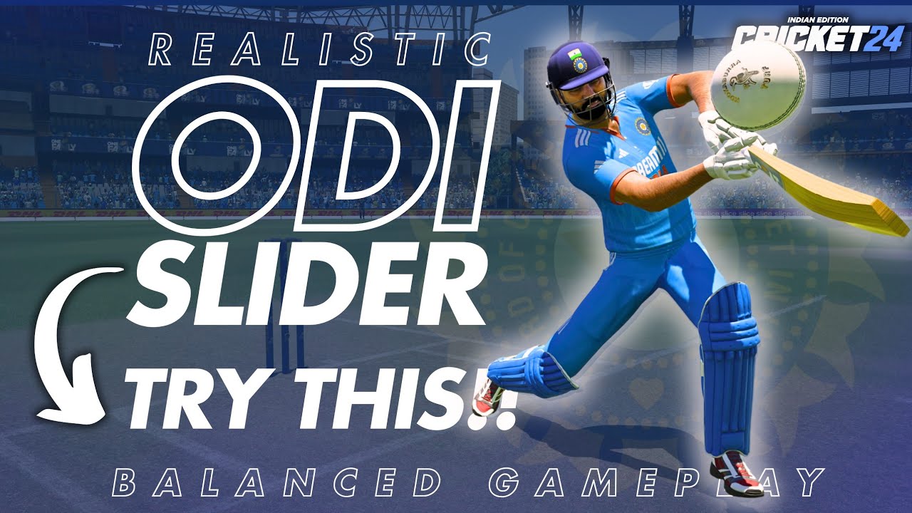 AI Dominated Me With This Gameplay Slider|| Cricket 24 ||
