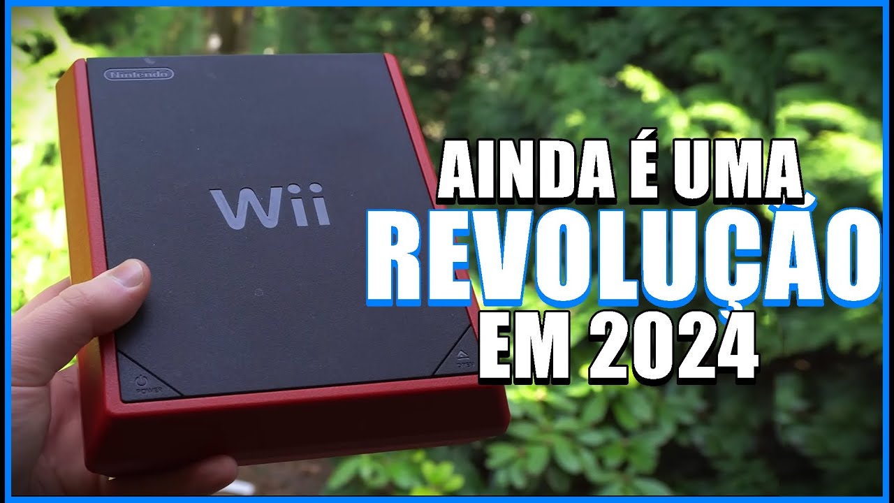 Usando o Wii em 2024