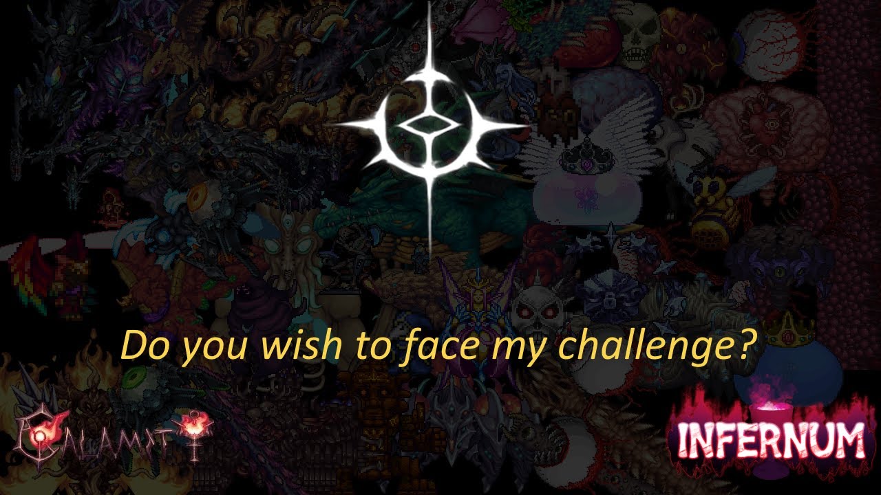 Terraria Calamity Infernum Boss Rush (mage)