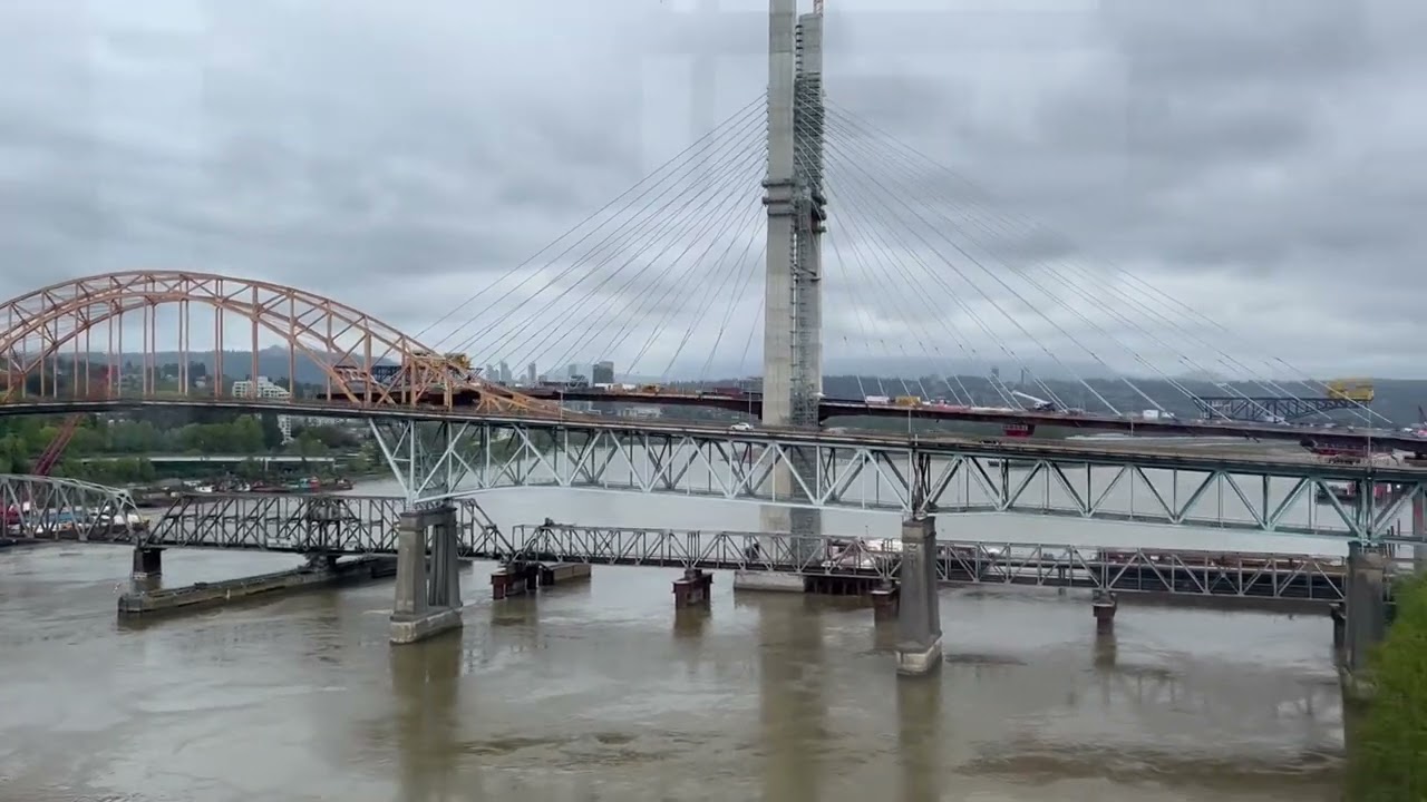 New Pattullo Bridge construction