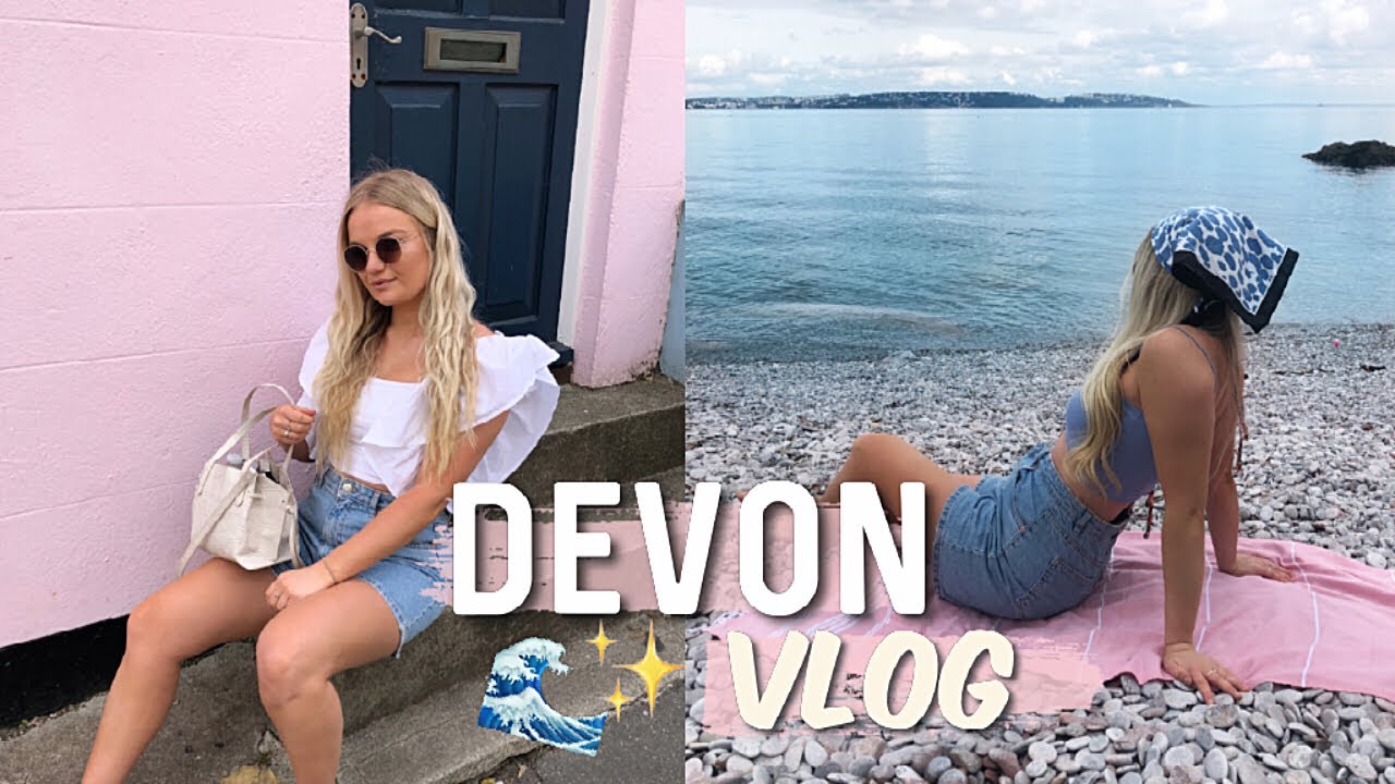 DEVON VLOG | UK SUMMER TRAVEL VLOG (Cottage tour, beach trips & Ice cream)