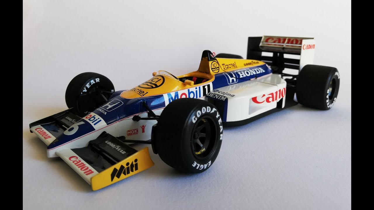 Williams Honda FW11 Nelson Piquet, TAMIYA 1:20