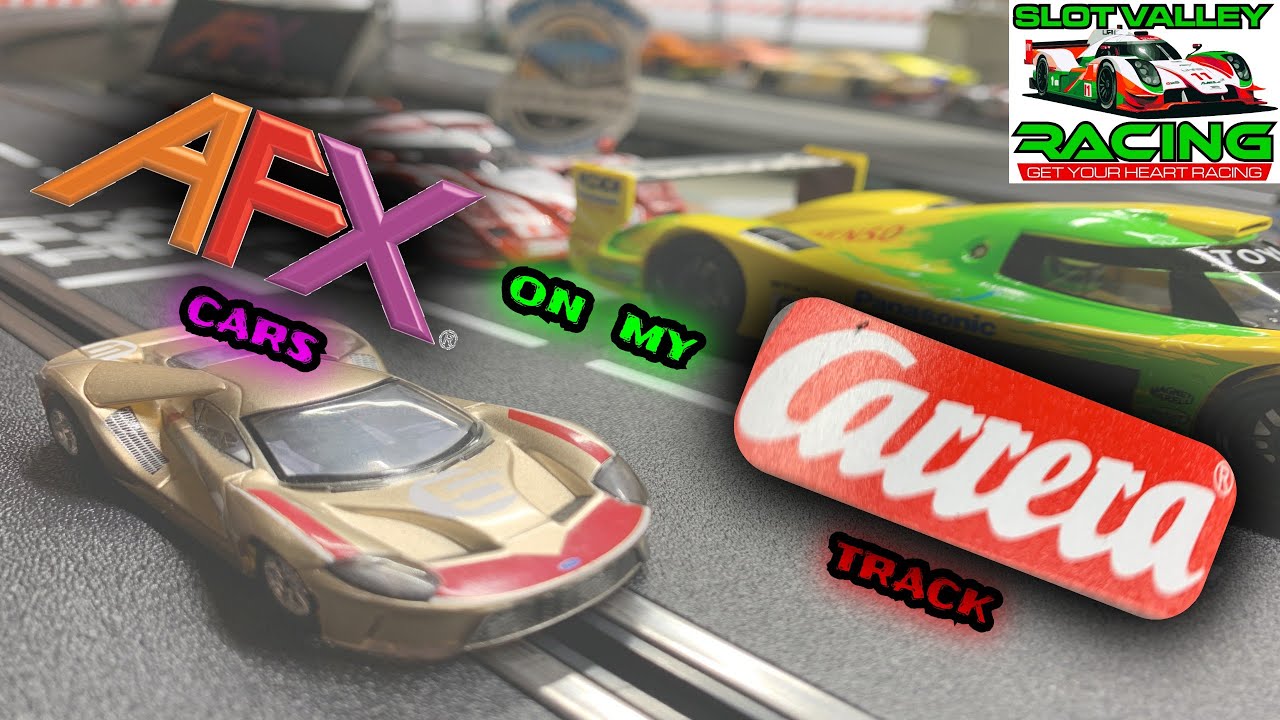Могу ли я использовать автомобили AFX на моей трассе Carrera ??? @afxracing