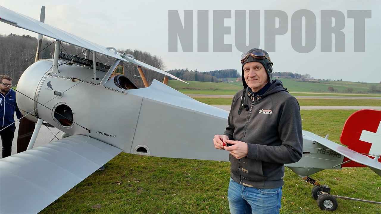 Nieuport 23 C-1 Walkaround & Engine Test