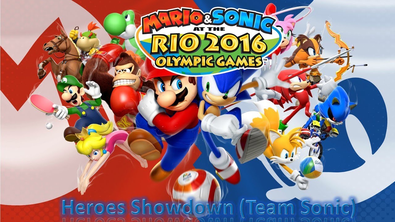 Mario & Sonic at the Rio 2016 Olympic Games (Heroes Showdown - Team Sonic)