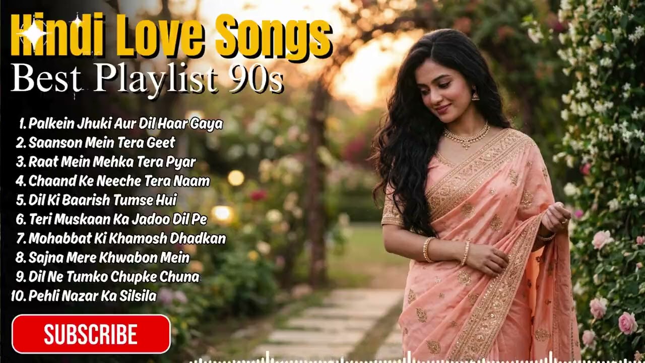 Palkein Jhuki Aur Dil Haar Gaya | Shy Love Hindi Song | Classic 90s Bollywood Romance