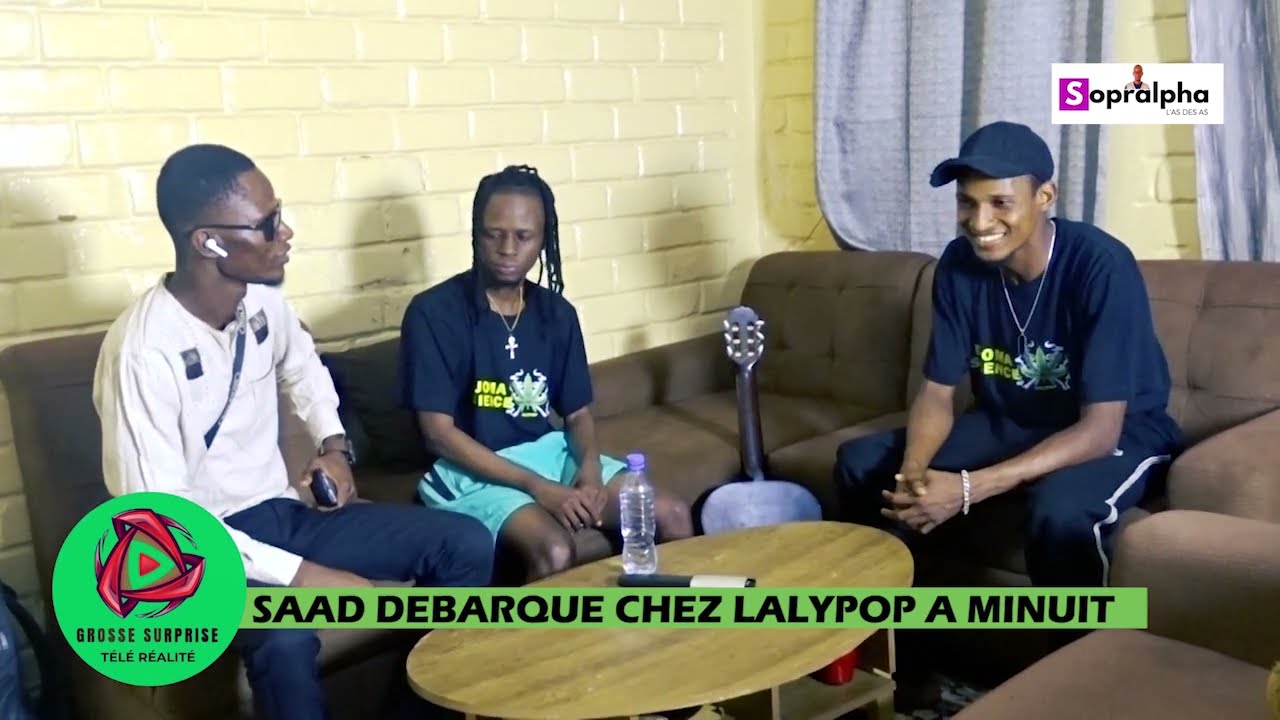 Télé-réalité : Saad débarque chez Lalypop à minuit pour vérifier s'il répète bien pour son concert