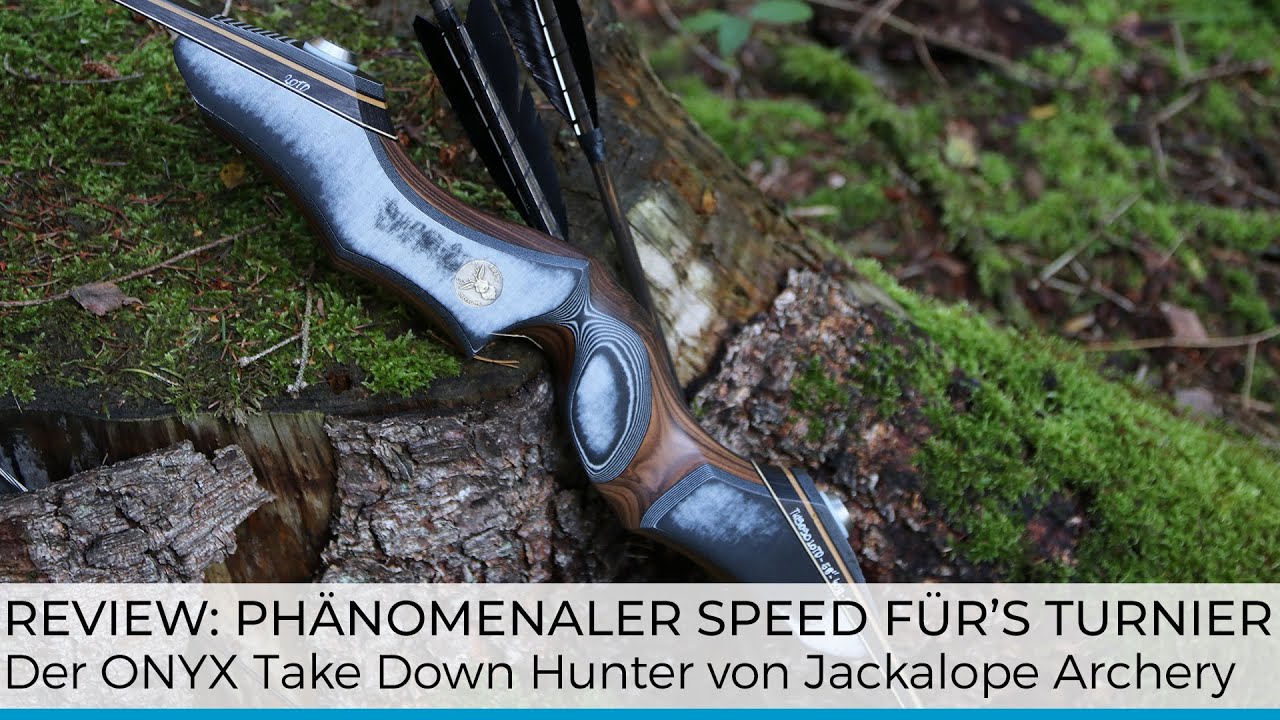 Review: Jackalope Onyx Hunter Take Down Jagdrecurve - kompakter Speed f&uuml;r Wettkampfsch&uuml;tzen